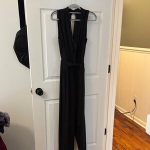 Banana Republic Black Sleeveless Jumpsuit